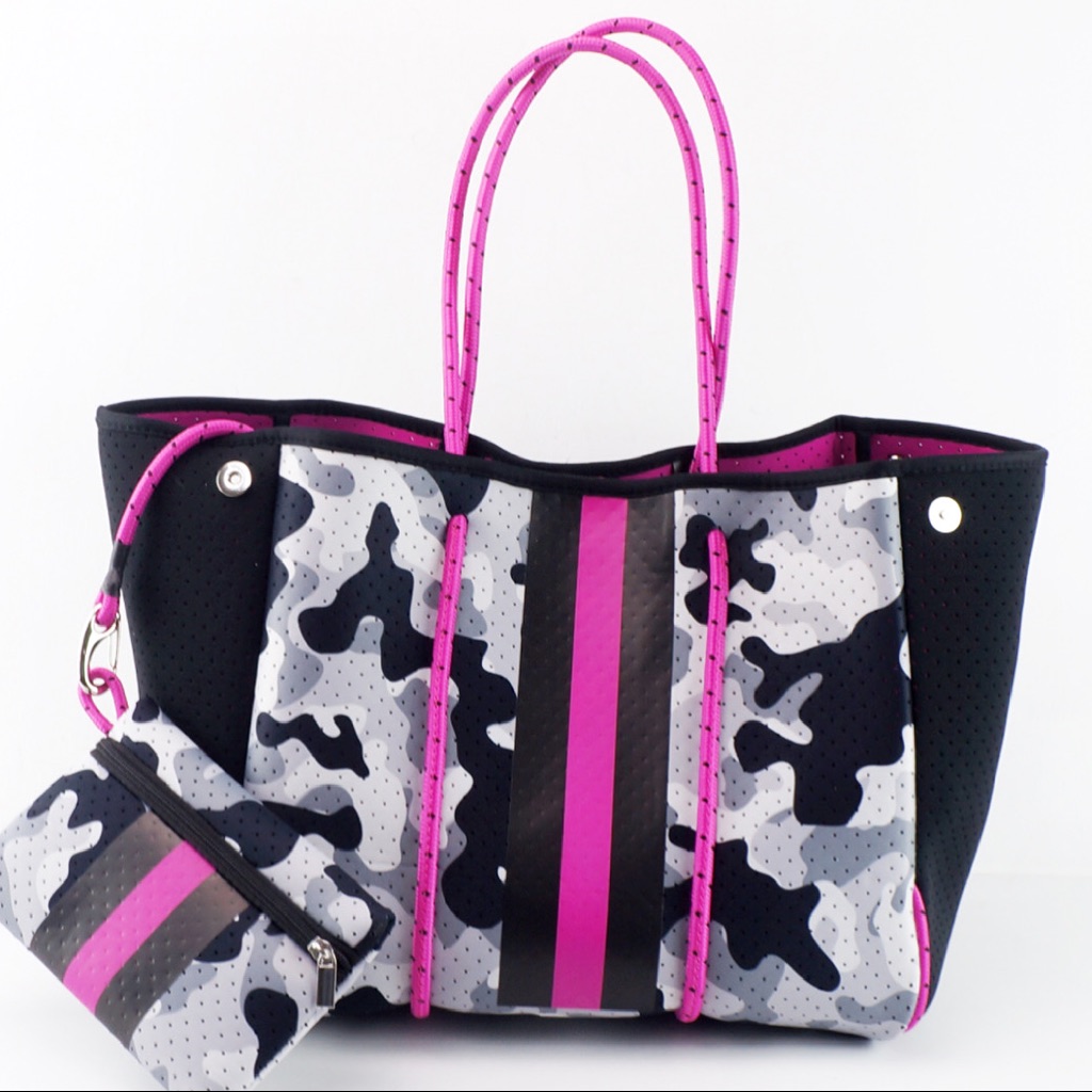 Camouflage Neoprene Tote